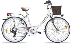 Bari: City Bike Rental - What you get with the bike: lock, helmet, basket, and a map that matters