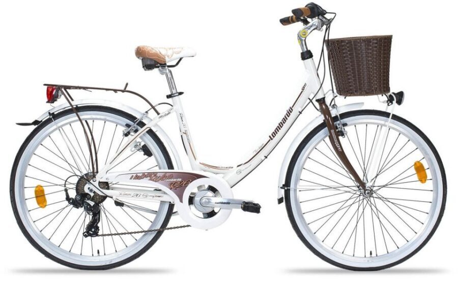 Bari: City Bike Rental - What you get with the bike: lock, helmet, basket, and a map that matters