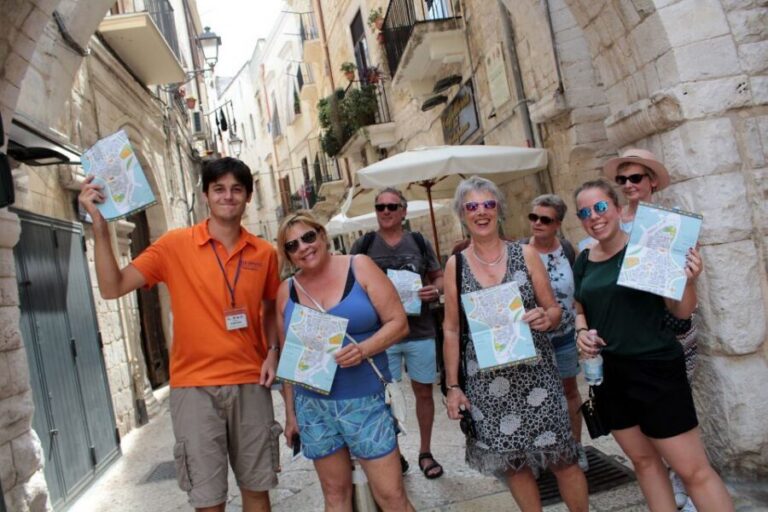Bari: Guided Walking Tour - Meeting Near Piazza Mercantile: Start Easy, Carry Less
