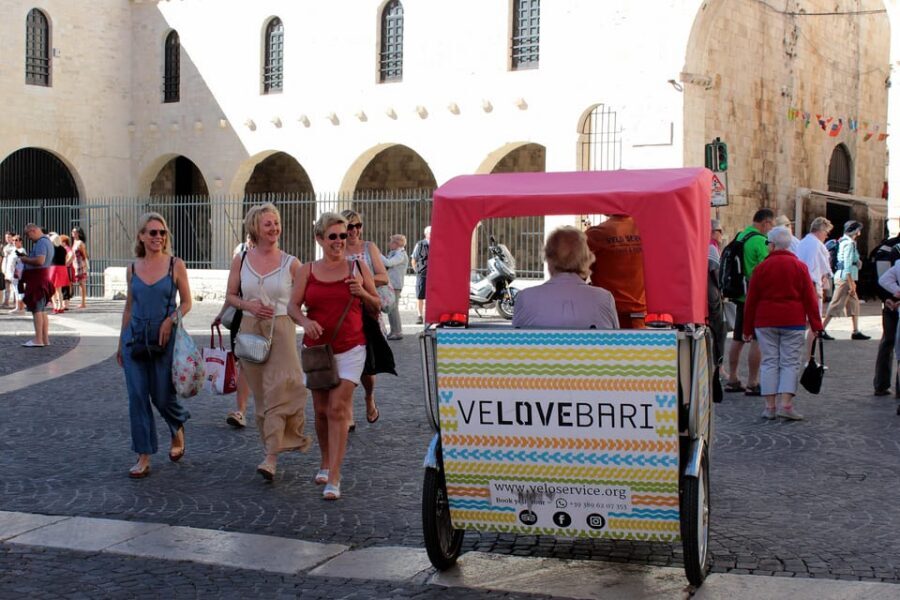 Bari: Old Town Guided Eco-Friendly Rickshaw Tour - Meeting at VELO SERVICE near Piazza Mercantile