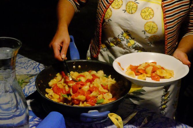 Fresh pasta and dinner in my biogarden - The Core Skills: Hand-Made Orecchiette and Cavatelli